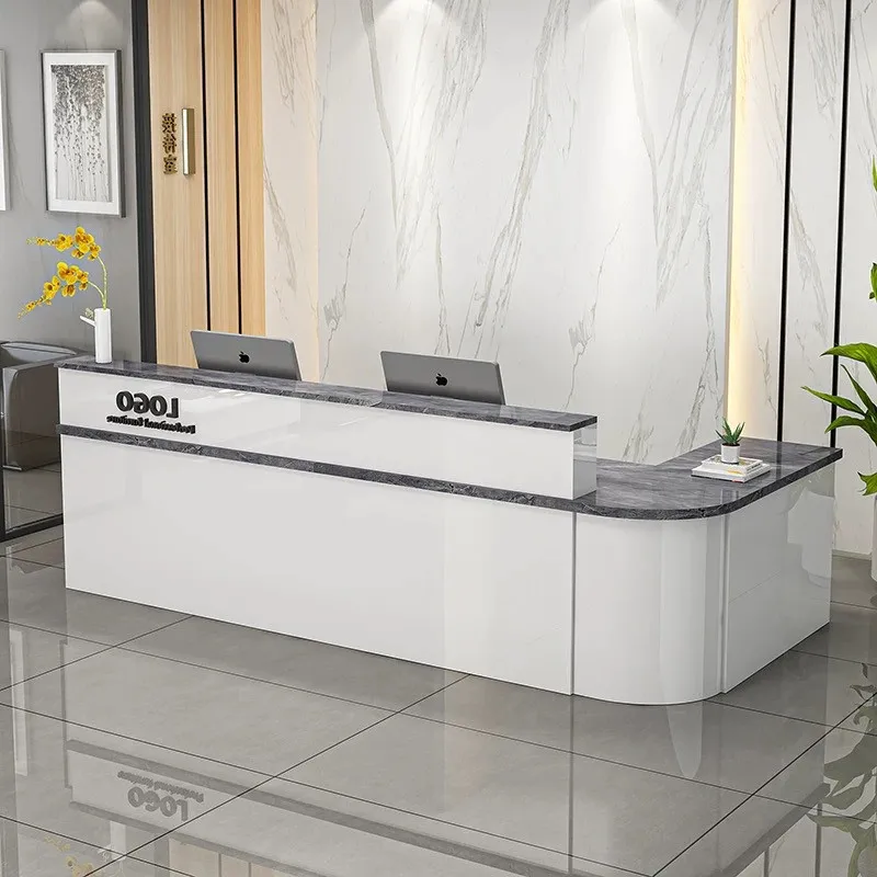 

Checkout page Shop Small Simple Modern Commercial Table Milk Tea Shop Beauty Salon Reception Desk