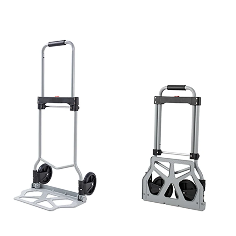 

Heavy Duty Portable 70 Kg 2 in 1 Foldable Aluminium Trolley Cart China Folding Hand Truck Dolly