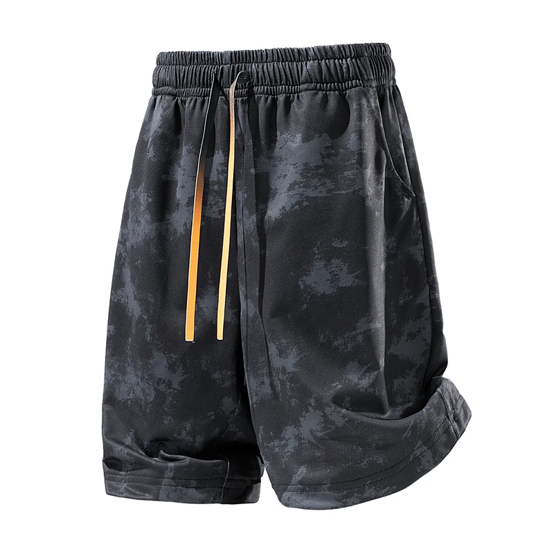 American High Street Five-Quarter Men's Camouflage Shorts Summer Thin Straight Loose Short Sports Pants Trendy Brand Men Bottoms