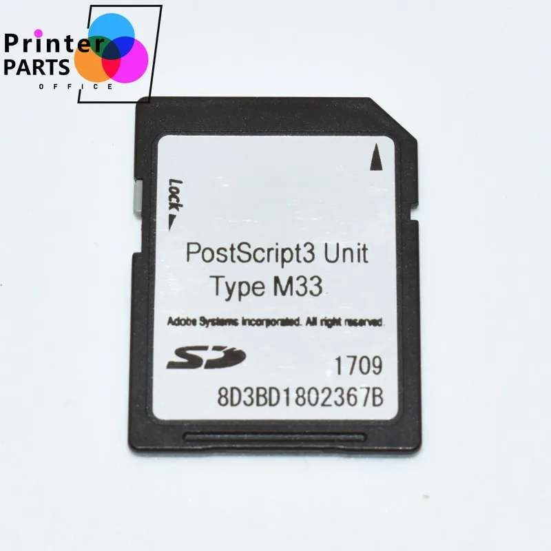 1pcs Postscript 3 Unit Type M33 for Ricoh MP C2004ex MP C2504ex C3004ex C3504ex C4504ex C6004ex PS3 Card Chip