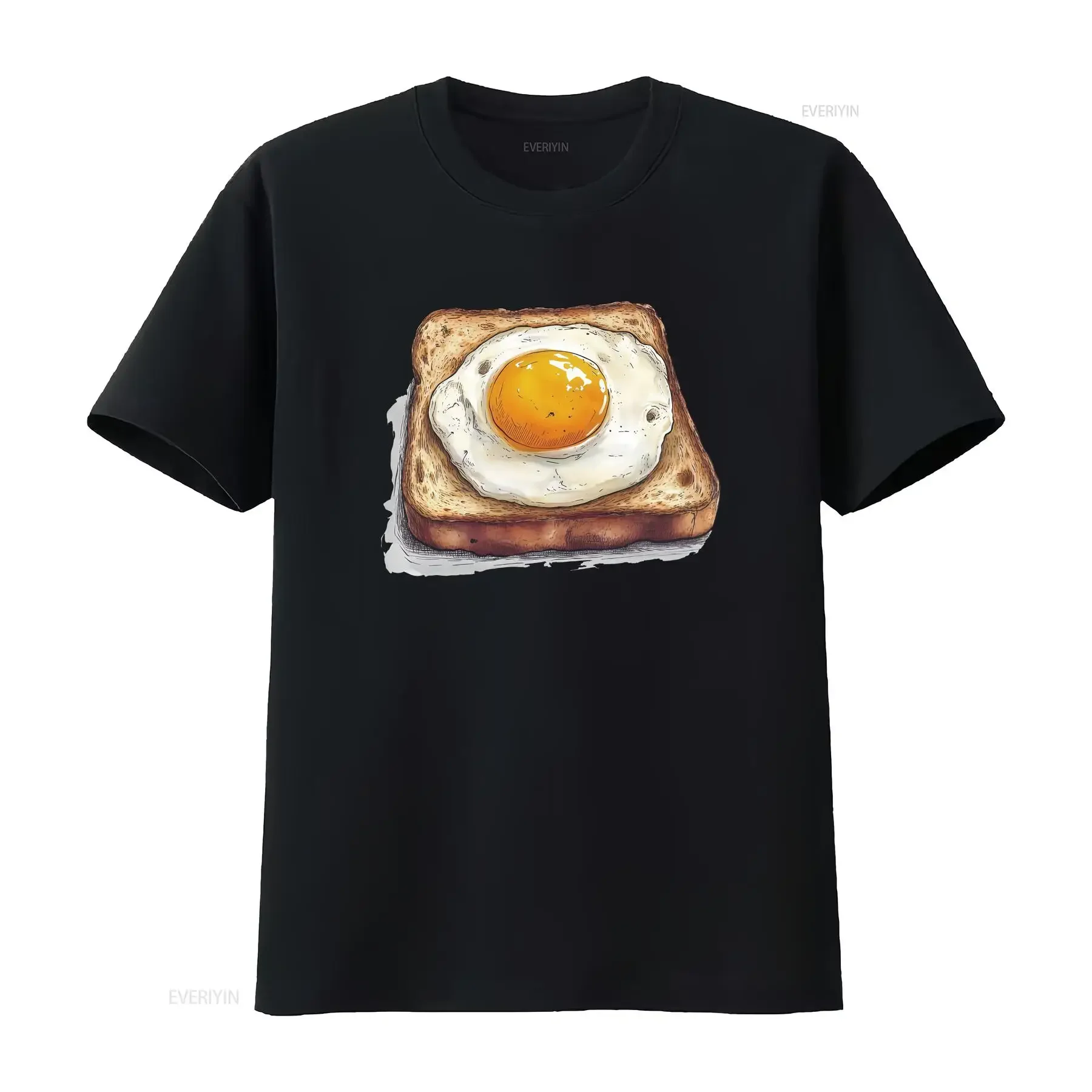 Egg Toast T Shirt Cottagecore Baby Pinterest Aesthetic Y2K Whimsygoth Grunge Foodie vintage Washed fashion Comfortable