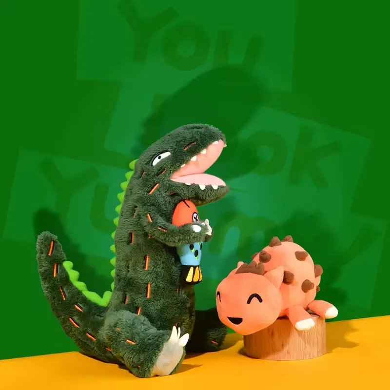 

Mideer Dinosaur Plush Doll Super Soft Comfortable Tatsuya Miyanishi Tyrannosaurus Ankylosaurus Stuffed Toy Dolls