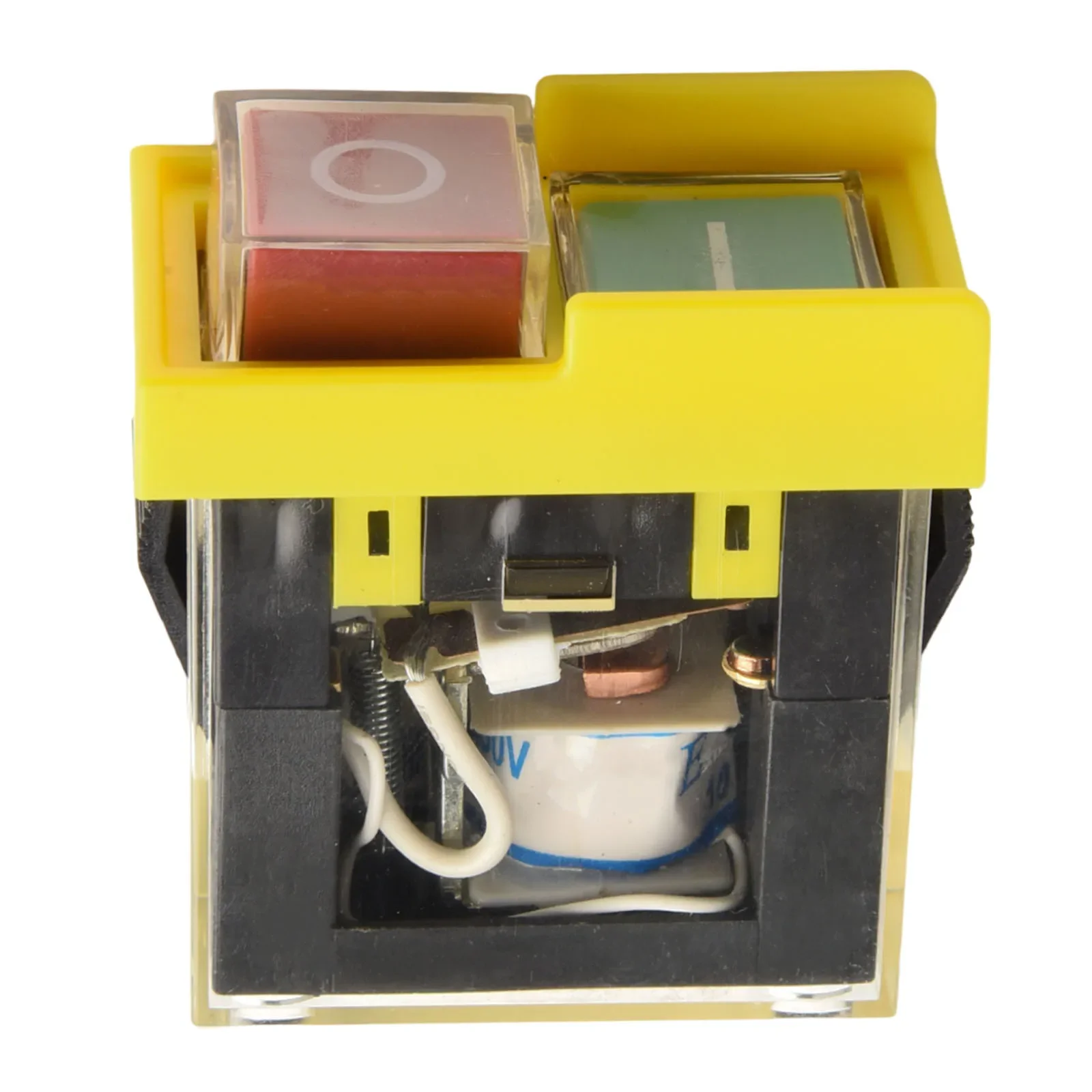 250V Switch KJD6 Switch 50*40mm Size Green Start Button High-quality Materials Metal And ABS Metal ABS For Safety Switch