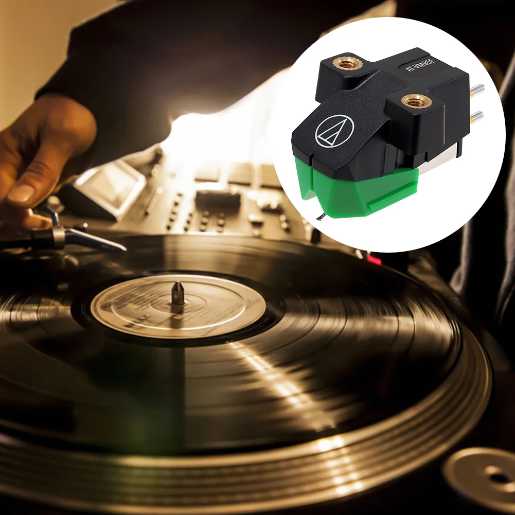 AT-VM95E Dual Moving Magnet Turntable Cartridge Replacement Double-moving Magnetic Vinyl Cartridge Parts Dedicated VM Stylus