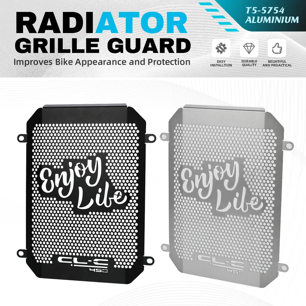 

Motorcycle Radiator Guard FOR CFMOTO CF MOTO CLC 450 Bobber 450 CL-C 450CLC 2023 2024 2025 Radiator Grille Guard Cover Protector