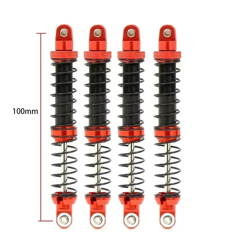 Metal Shock Absorber 70mm 80mm 90mm 100mm 110mm 120mm for 1/10 SCX10 Wraith RR10 TRX4 TRX6 ABSiMA Sherpa RC Crawler