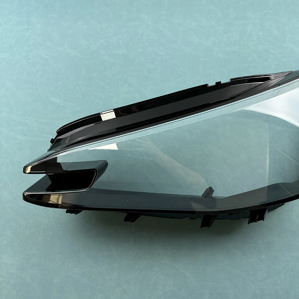 صالح ل Volkswagen VW ID.4 X 2021 2022 عدسة المصباح الأمامي غطاء كشافات شفافة قذيفة اكسسوارات السيارات شبكي غطاء خفيف #2