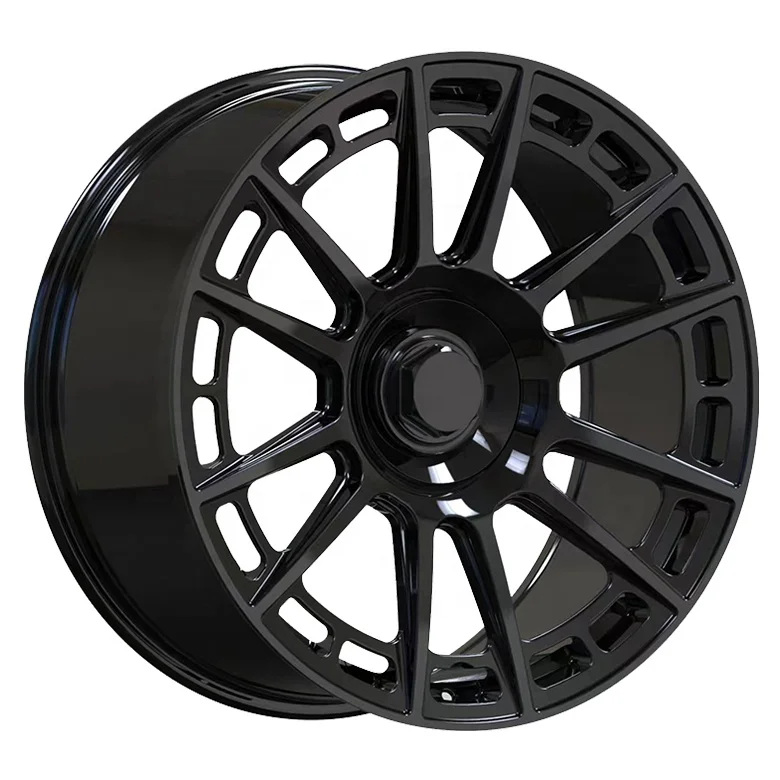 for  High Quality 15-24 Inch Offroad Alloy Wheels 5 Holes Four Hole Alloy Wheels Rim 17 18 19 Inch One Piece Forged Wheel