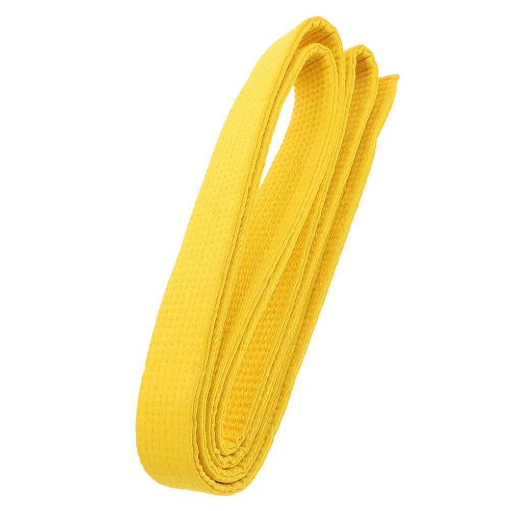 Martial Arts Cotton Waist Belt for Taekwondo Karate Jujitsu Training Lightweight Breathable Durable