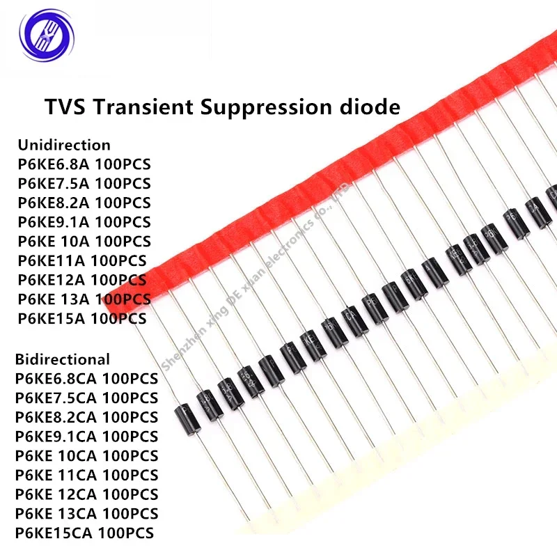 100Pcs P6KE6.8A P6K…