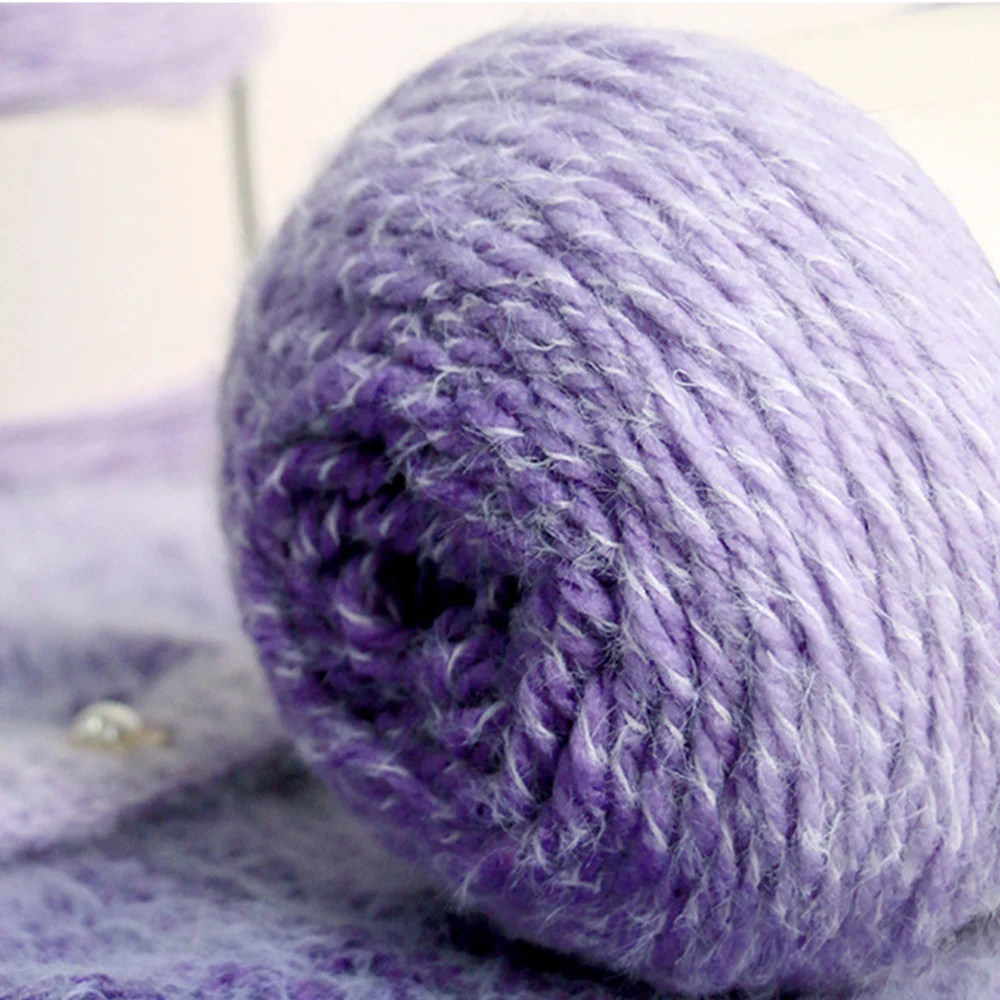 180 جرام غزل زهرة الشعر الطويل غزل متدرج متعدد حبلا خيط مختلط يدوي وشاح ذاتي الصنع ، حقيبة ، ملابس خيط كروشيه ، صوف حياكة #5