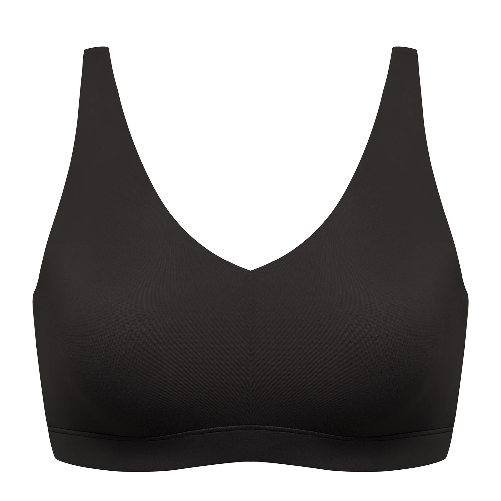 Women's Seamless Bra Full Coverage Bralette Plus Size Breathable No Underwire Unlined Smooth Bras