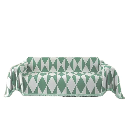 Factory Wholesale Rhombus Grid Sofa Cover, Luxury Universal Sofa Protector