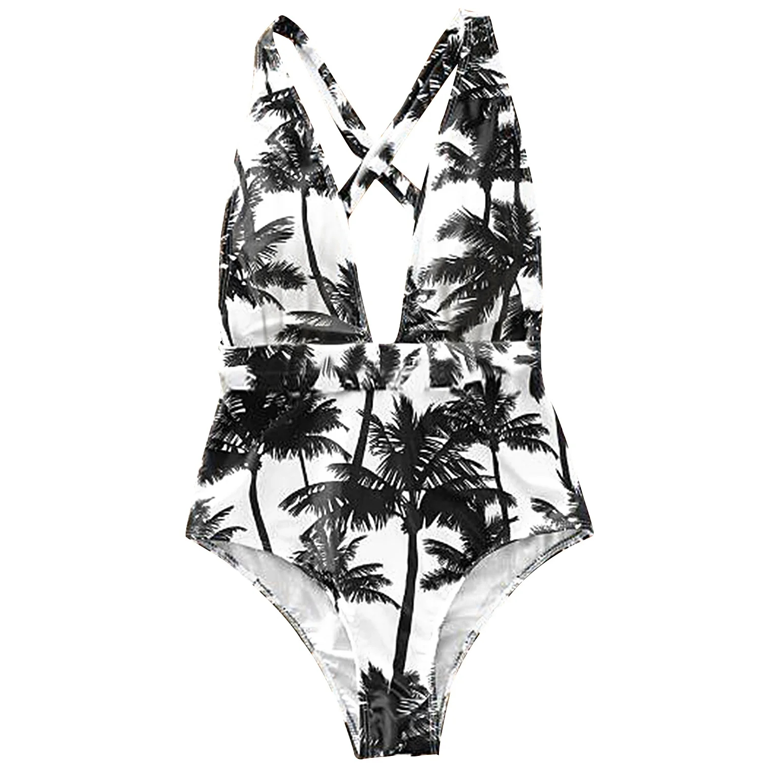 女性のためのレトロなプリント水着,深いVネックのホルターネックラインのセクシーな水着,女性の夏の水着,ビーチウェアのノベルティ