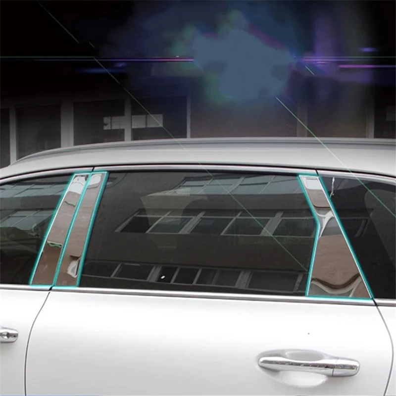 

WELKINRY For Kia Sorento Prime UM 3rd Gen 2015-2020 Car Body Door Window Central Middle B C Column Pillar Post Cover Trim