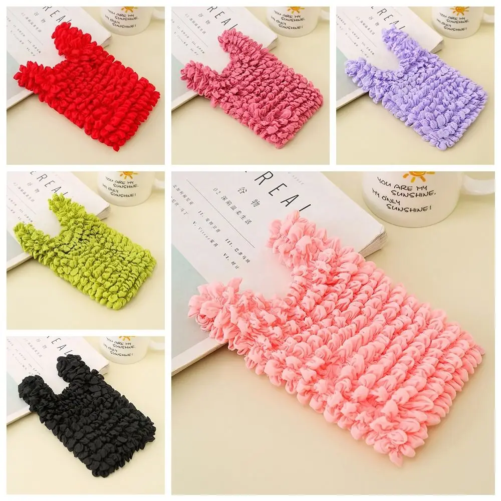 Креативная эластичная сумка с пузырьками, многофункциональная плиссированная гибкая сумка для покупок большой емкости, складная сумка для хранения из шифона с цветочным принтом