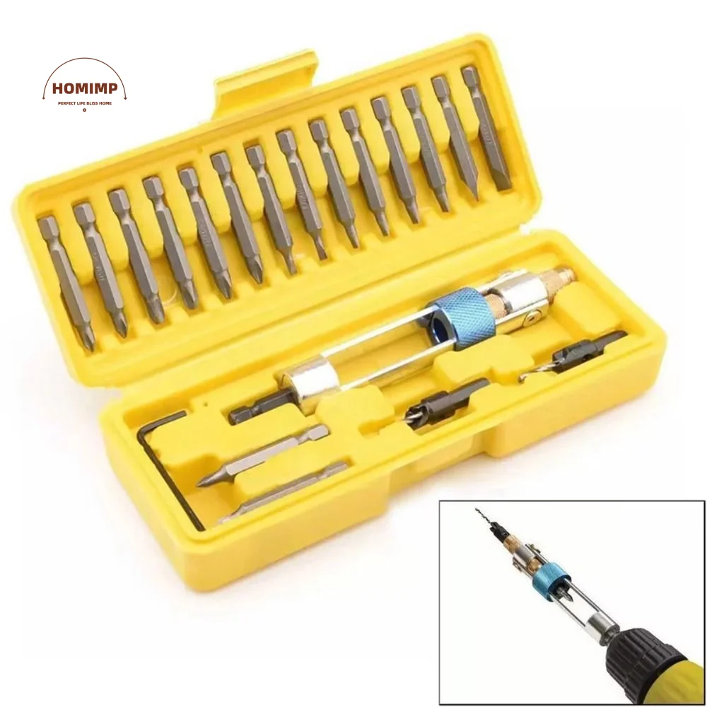 

High Speed Steel Drill Driver Flip Drive Half Drill Bits Screwdriver Tools Accurate Repair Portable Box Drill Bits Socket Bit