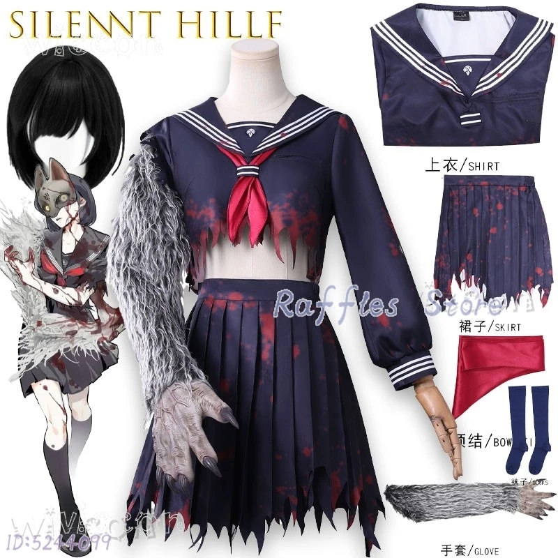 Disfraz Silennt HillF Mizuchi Cosplay déguisement d'halloween tenue de Mutation de renard personnage de jeu Anime déguisement de noël