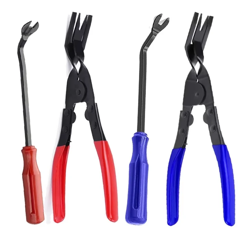 

Car Headlight Repair Installation Tool Trim Clip Removal Pliers Van Door Panel Fascia Dash Upholstery Remover Tools Kit