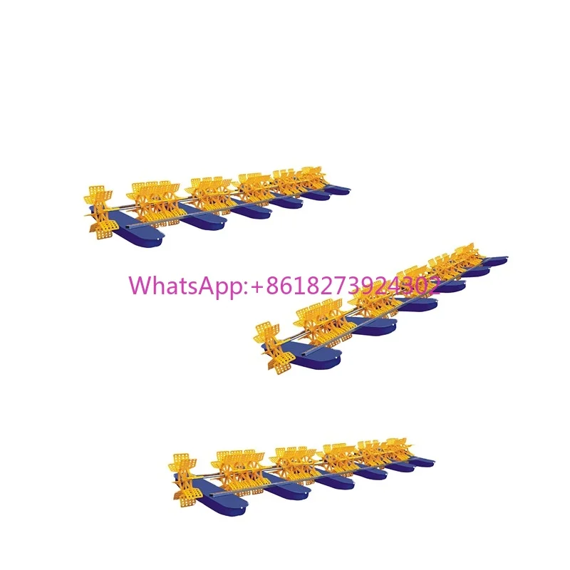 

3 Arms Fish Farming Long Arm Aerator