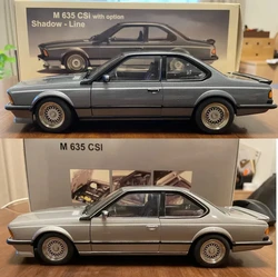 Autoart 1:18 M635 Csi Simulation Limited Edition All Open Alloy Metal Static Car Model Toy Gift