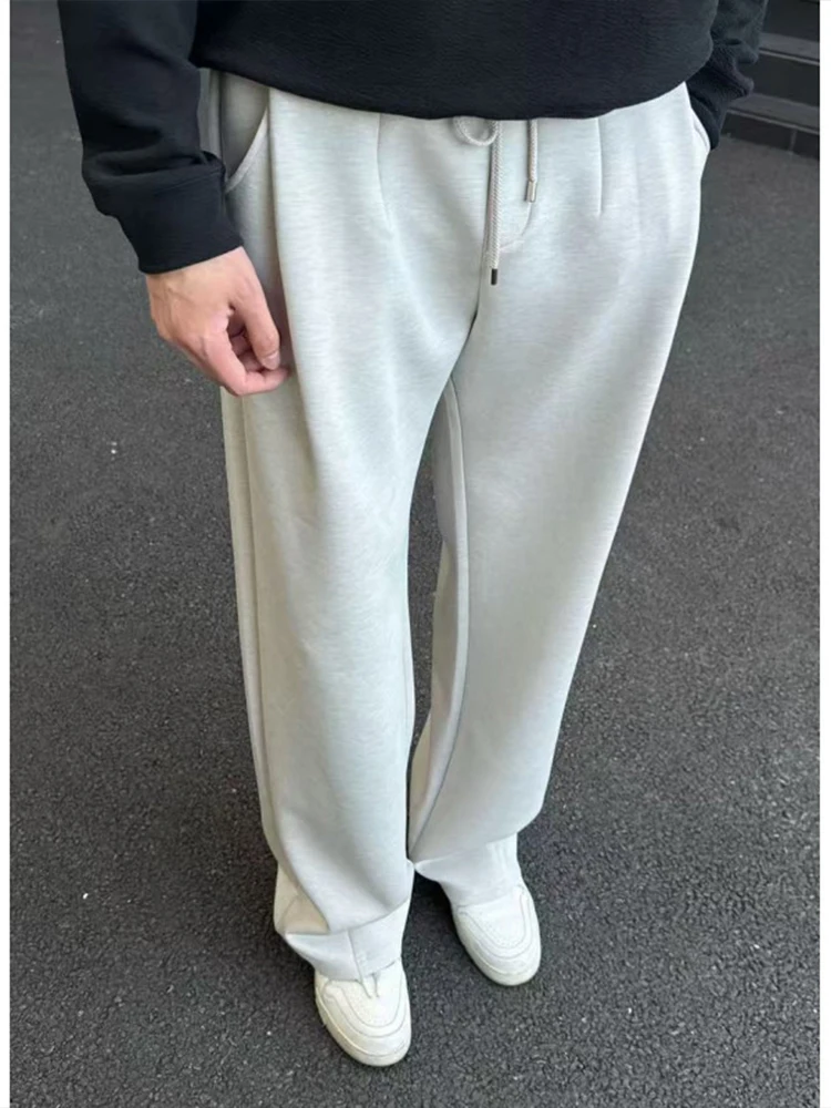 

Прямые спортивные штаны Cleanfit ey, мужские осенне-зимние американские спортивные брюки Heavyweight Fitn, повседневные брюки