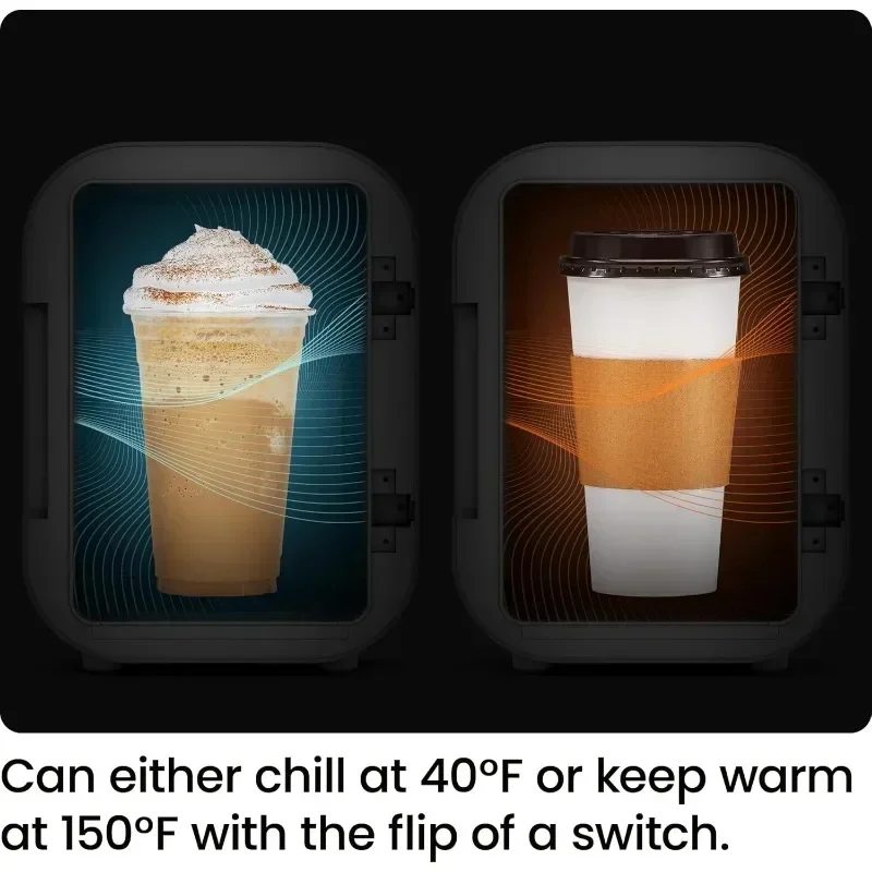 Portable Mini Fridge - Cooler and Warmer for Bedroom Car Office Dorm and Skincare