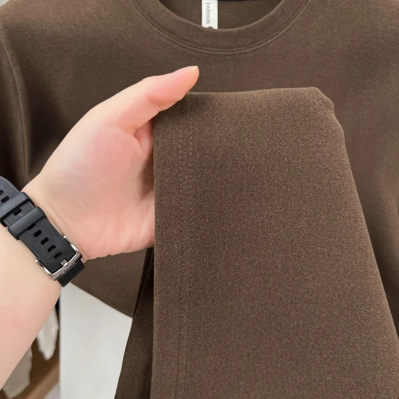 رجل فاخر تي شيرت تي شيرت الصدر التطريز الكورية نمط الصيف جديد الشباب حيوية الترفيه موضة ملابس رجالية قصيرة الأكمام #2