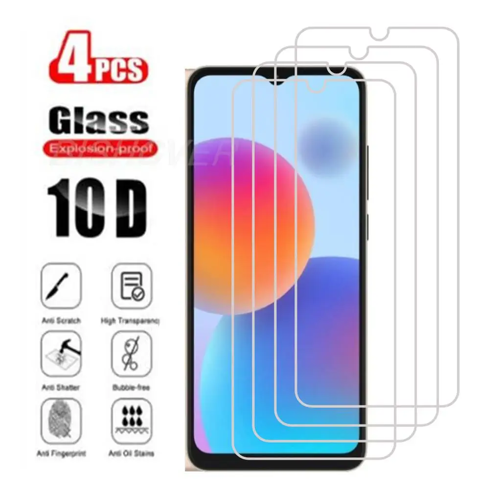 Vidrio templado para ZTE Blade A52 6,52 "Protector de pantalla de vidrio para Zte BladeA52 A72 5G película protectora de teléfono