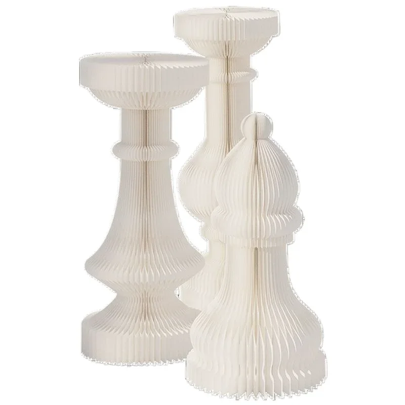 Nordic Style Foldable Space Saving Display Column Stand for Home Furniture Living Room Shop Window Exhibition Hall Mall Customiz