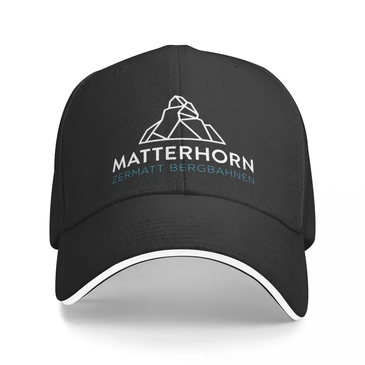 Love Skiing Swiss Alps Zermatt Breuil-Cervinia Valtournenche Ski Resort Matterhorn Baseball Cap cute Mens Caps Women's