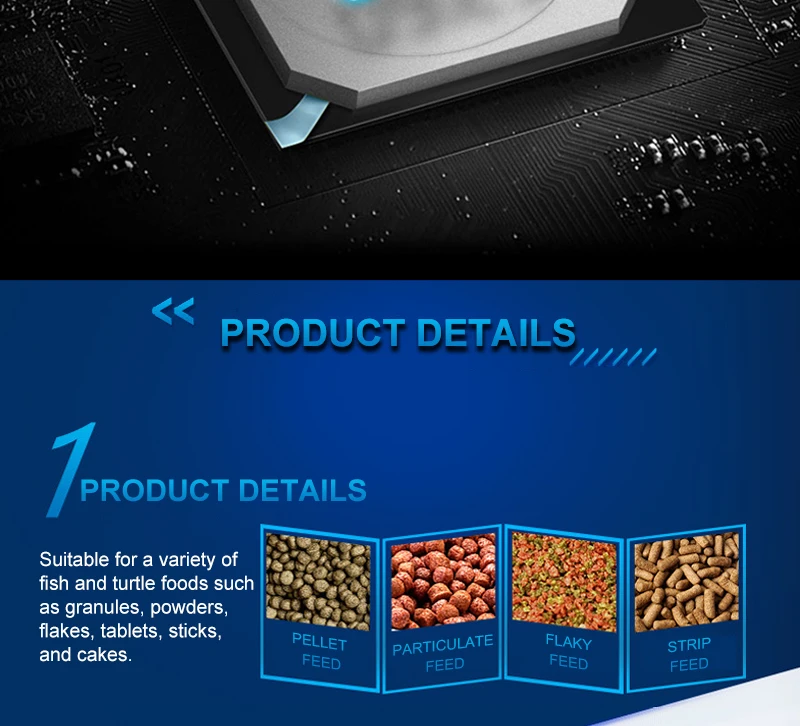 Automatic Aquarium Fish Tank Food Feeder Timing/Wifi Wireless Intelligent Mobile APP Voice Control Remote food dispenser
