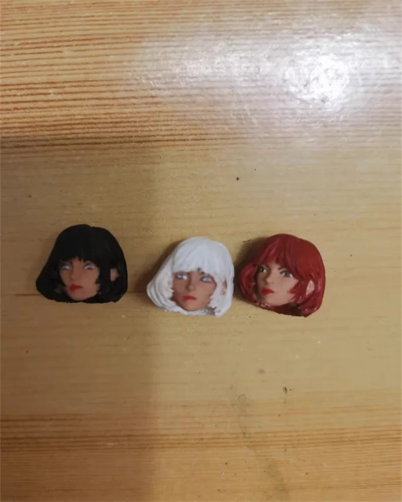 

Little 1/18 Female Soldier Quiet Dog Bite Your Lip Head Carving Model Toy Accessories Fit 3.75'' Action Figures Body In Stock