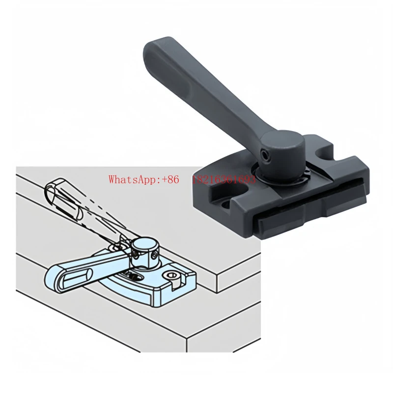 Clamp, Cam Side Fixing Quick Clamp (with Handle Type) for CNC Machining