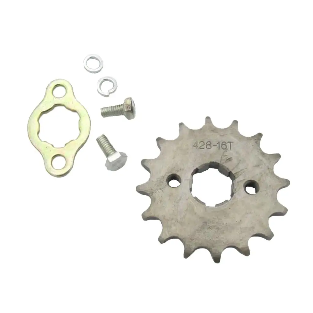 ATV Front Sprocket Cog 428 Drive Chain 16 16T Mounting Hole 34mm 20mm Shaft Drive Sprocket Front Sprocket Cog Chain - view 4