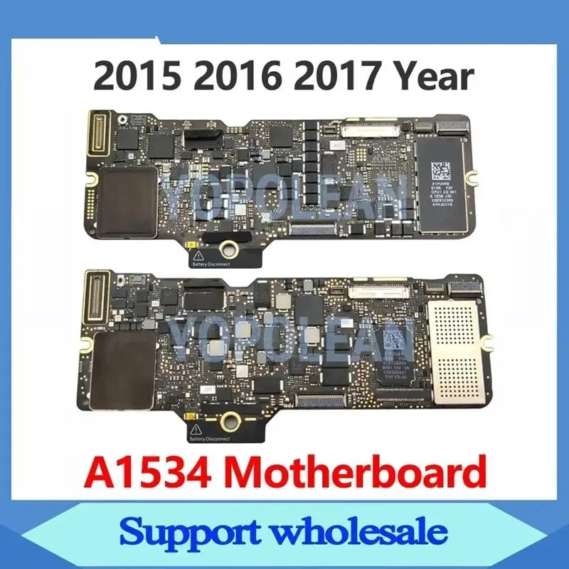 To A1534 Motherboard 820-00045-A 820-00244-A For Macbook Retina 12