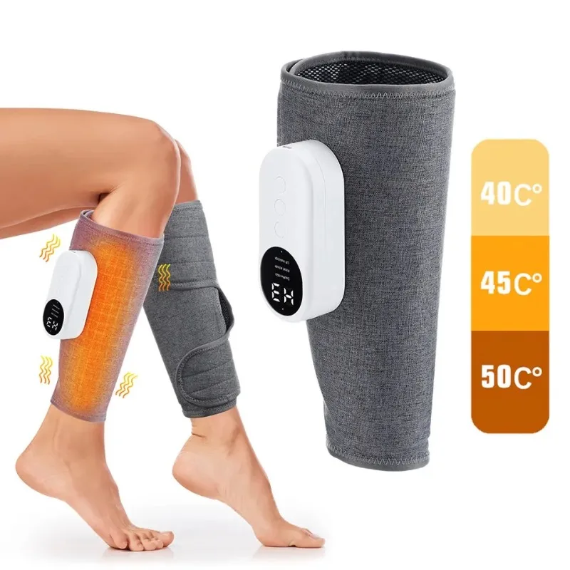 

360° Eletric Air Pressure Calf Massager Wireless Leg Massage 3 Mode Airbag Compresstion Relax Foot Calf Muscle Blood Circulation