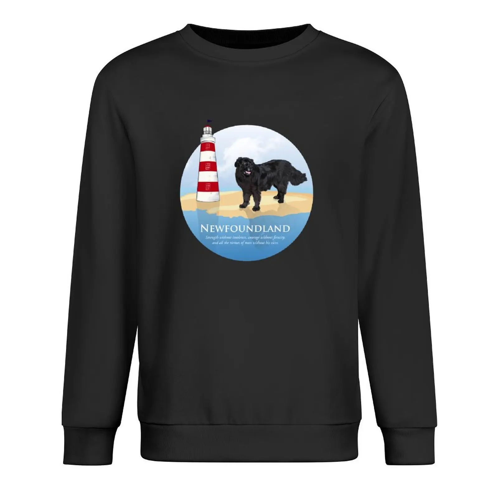 

Samson visit Newfoundland! Pullover men's clothes anime clothing fashion men autumn men's sweatshirt