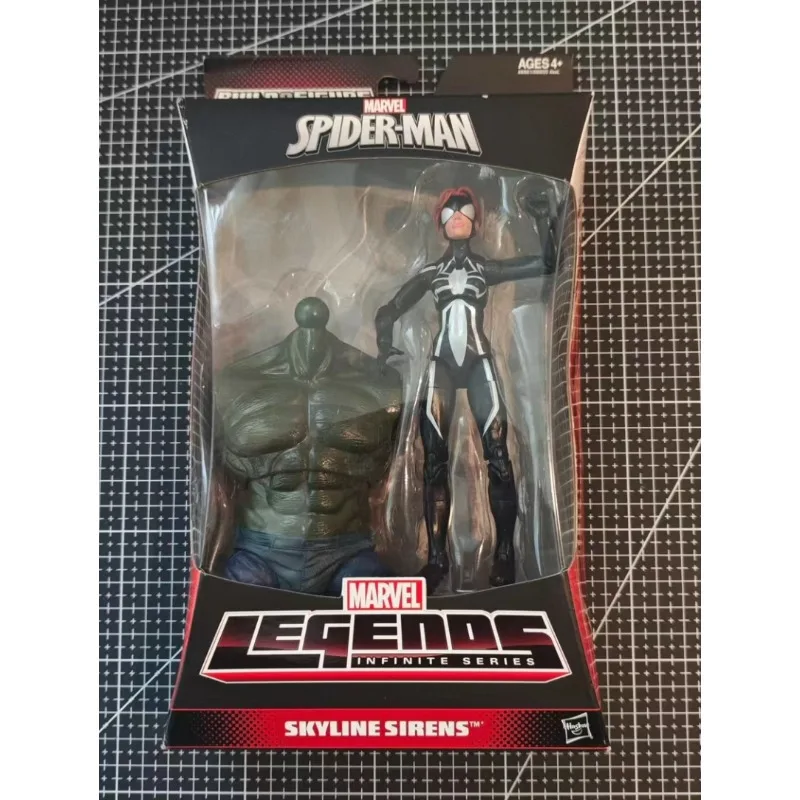 

New Original Hasbro Marvel Legends Series SPIDER MAN SKYLINE SIRENS Action Figure Model Toy Birthday Gift Collection