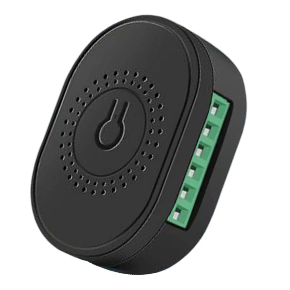 

For Alexa Compact Switch Module Dual Control Switch Hallway Control White Black Dual Channel Light Switch Module