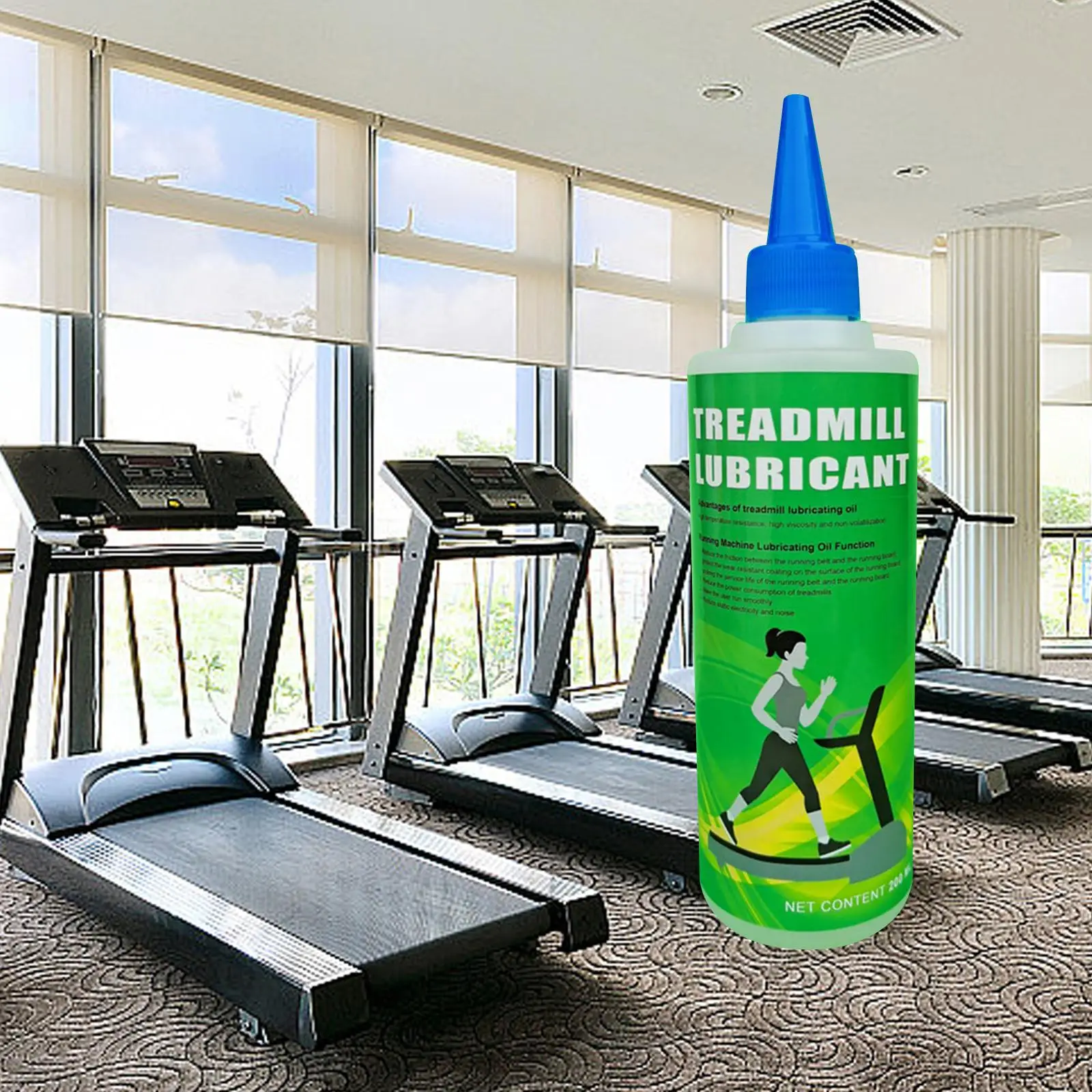 

Premium Treadmill Lubricant 200ml Running Machine Oil Maintenance Lubricating
