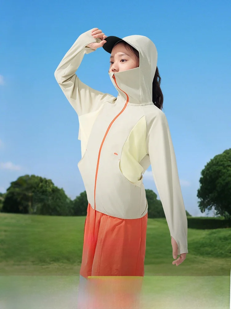 

Ультралегкая дышащая детская одежда для активного отдыха с защитой от УФ-излучения, летний солнцезащитный костюм из ледяного шелка с охлаждающим эффектом в мужском стиле