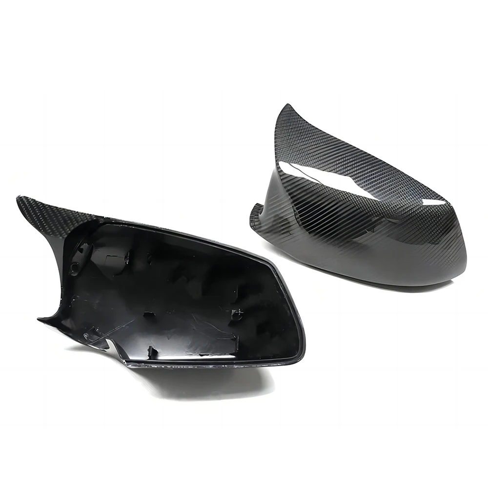 Replacement Rearview Side Mirror Covers Cap For BMW F10 F18 Pre LCI 5 Series M Style Carbon Fiber Casing Shell