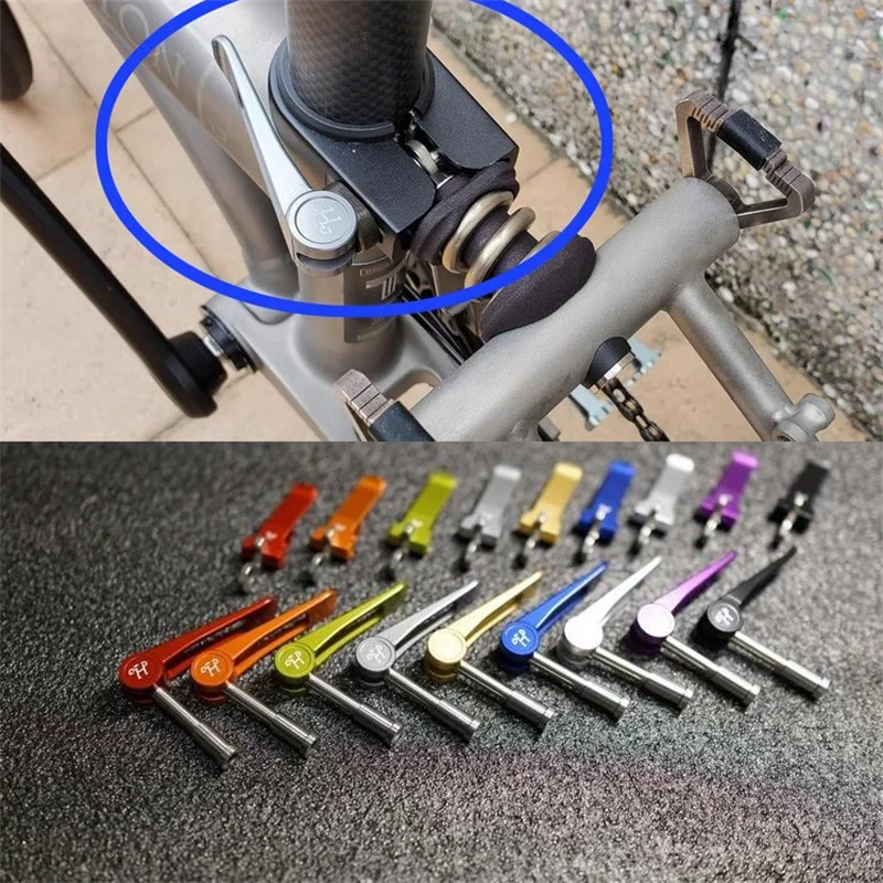 

Оригинальный подседельный штырь H&H Tline Pline для подседельного штыря Brompton, быстросъемный зажим TPline