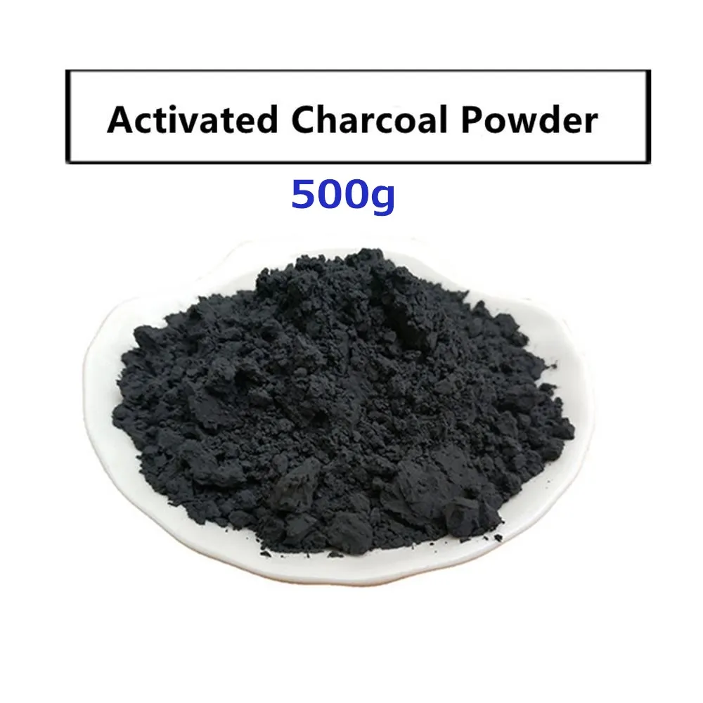 

500g Pure Activated Charcoal Powder, Brushed Charcoal