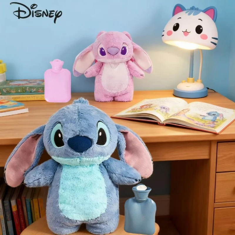 

Disney Essential For Winter Stitch Cute Winter Large Size Plush Hot Water Bottle At HomeWater Filling Hand Warmer Holiday Gift