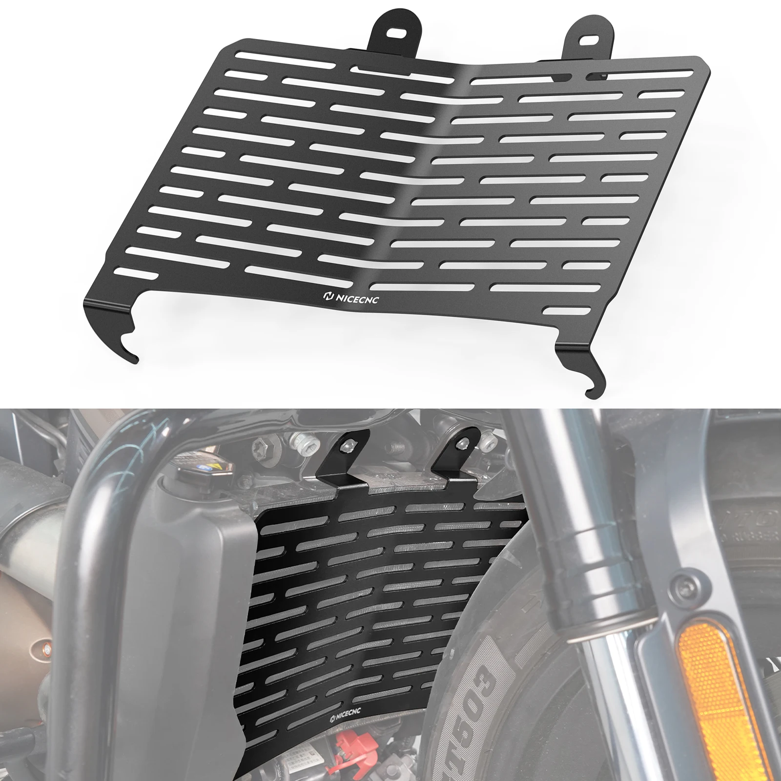 

Motorcycle Radiator Guard Cover for Harley Sportster S RH1250S 2021-2024 SportsterS RH1250 S Radiator Protector Grille Shield