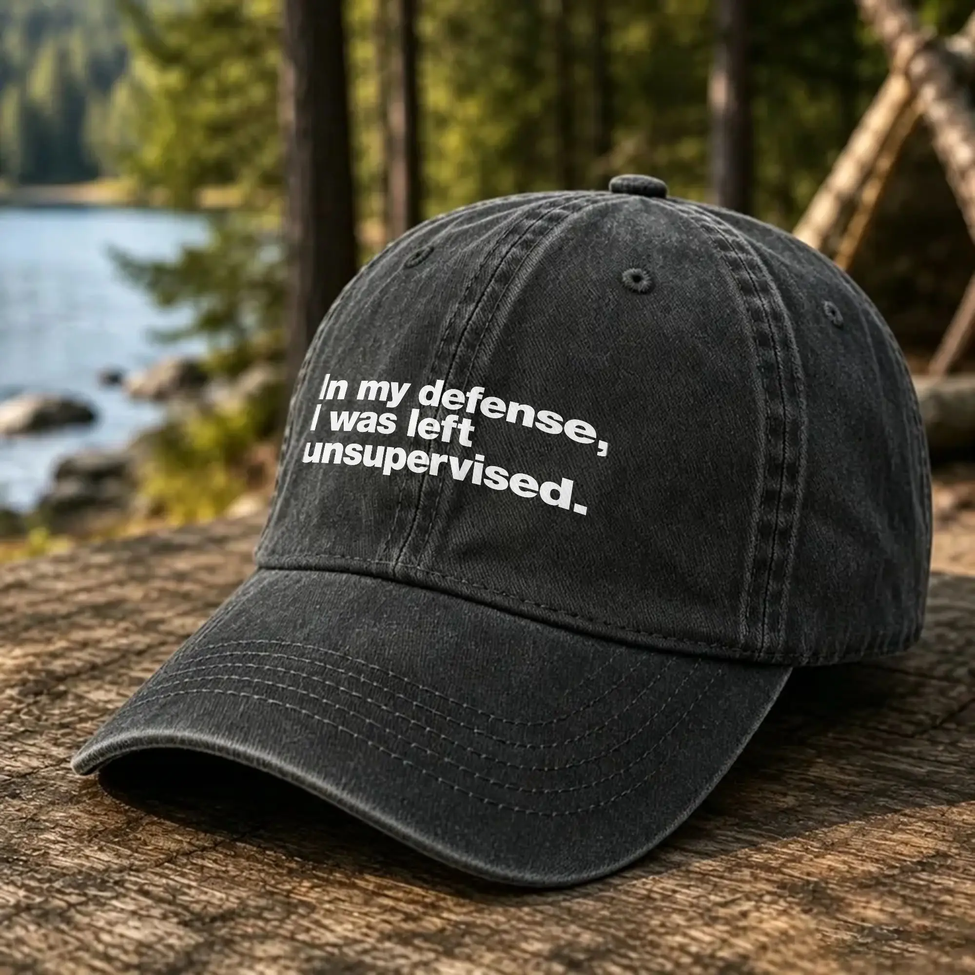 In My Defense, I Was Left Unsupervised Casual Baseball Cap For Unisex-Teens Summer  Outdoor Sport Hip Hop Hats Baseball Caps