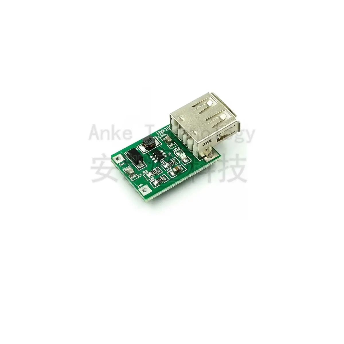 DC-DC boost module (0.9V~5V) boosts to 5V 600mA USB boost circuit board for power bank boosting