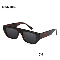 Acetate Frame Rectangle Women'S Sunglasses Polarized For Men Full Rim Women Trendy Retro 90S Square Sun Glasses Uv400 Protection